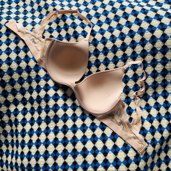 SOLD OnGossamer nude bra - Picture 5 of 8